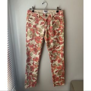 Paige Jeans Skyline Ankle Peg Floral